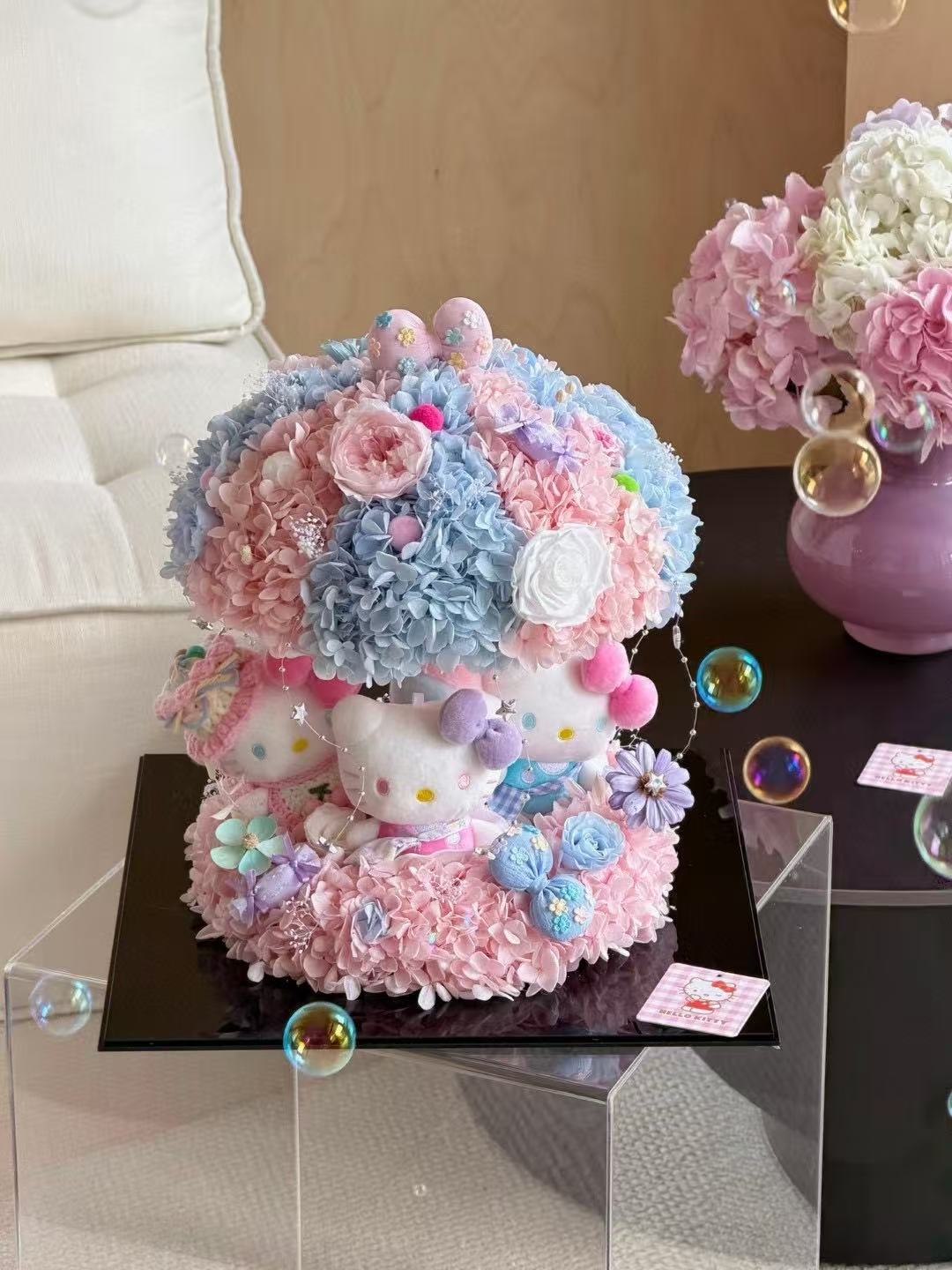 Pink Dreamland Desk Showcase