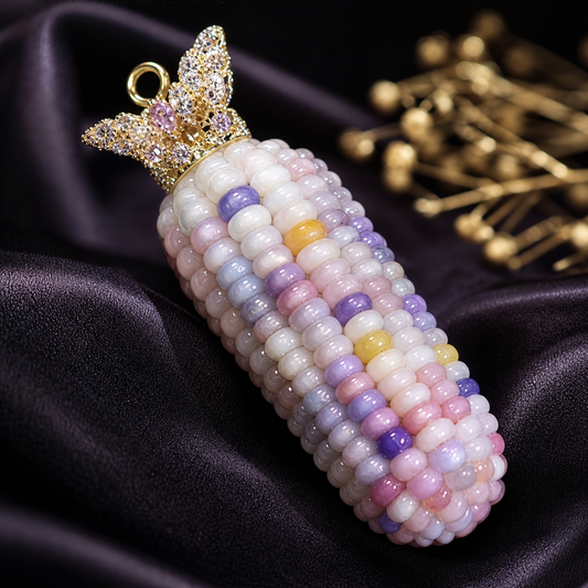 Dreamy Mermaid Corn Pendant